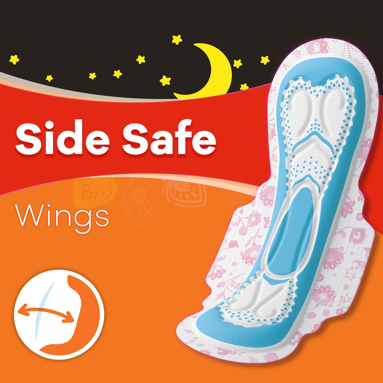Whisper Ultra Overnight Sanitary Pad For Women With Wings - XXl, 40 Pads – view 5