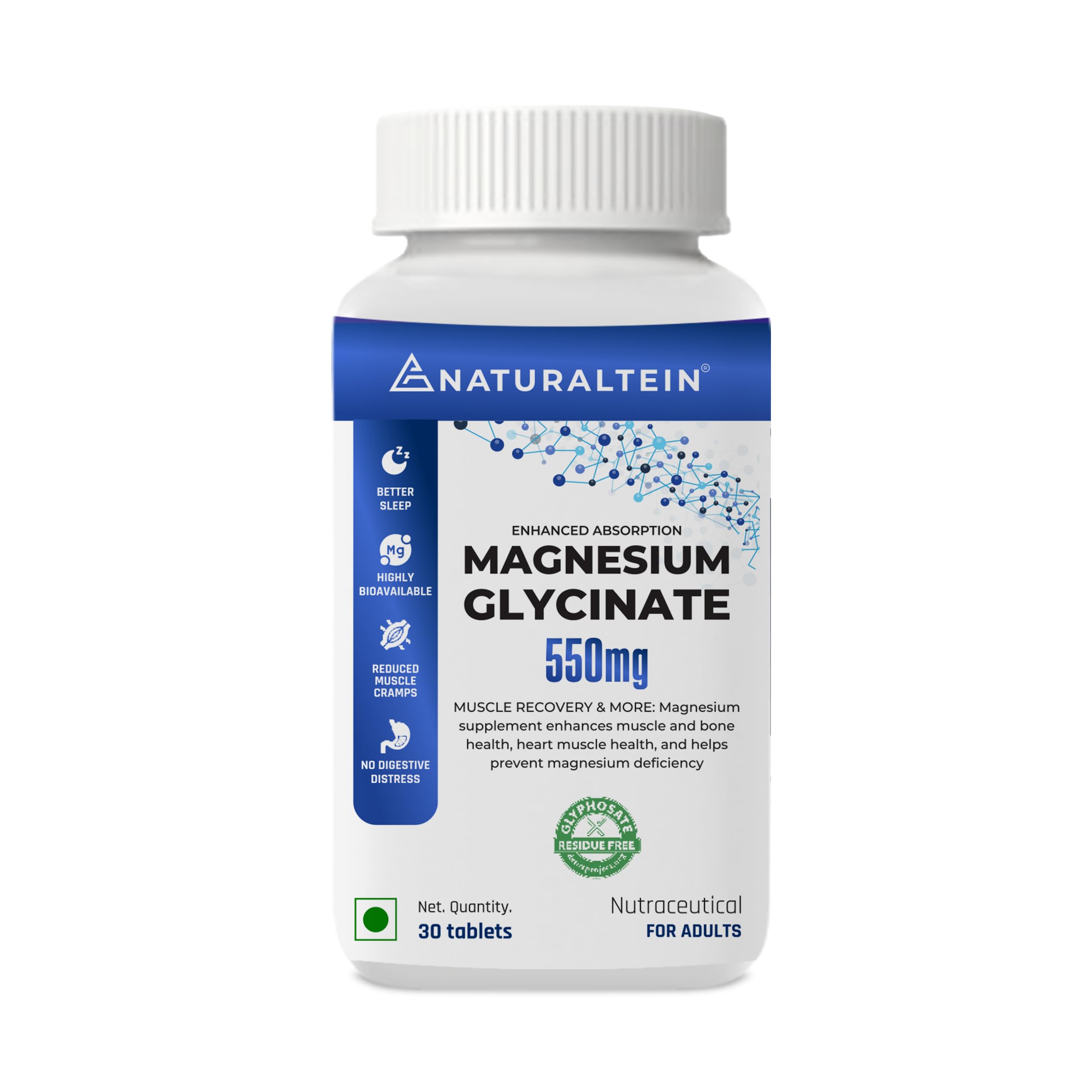 Naturaltein Magnesium Glycinate 550mg – view 4