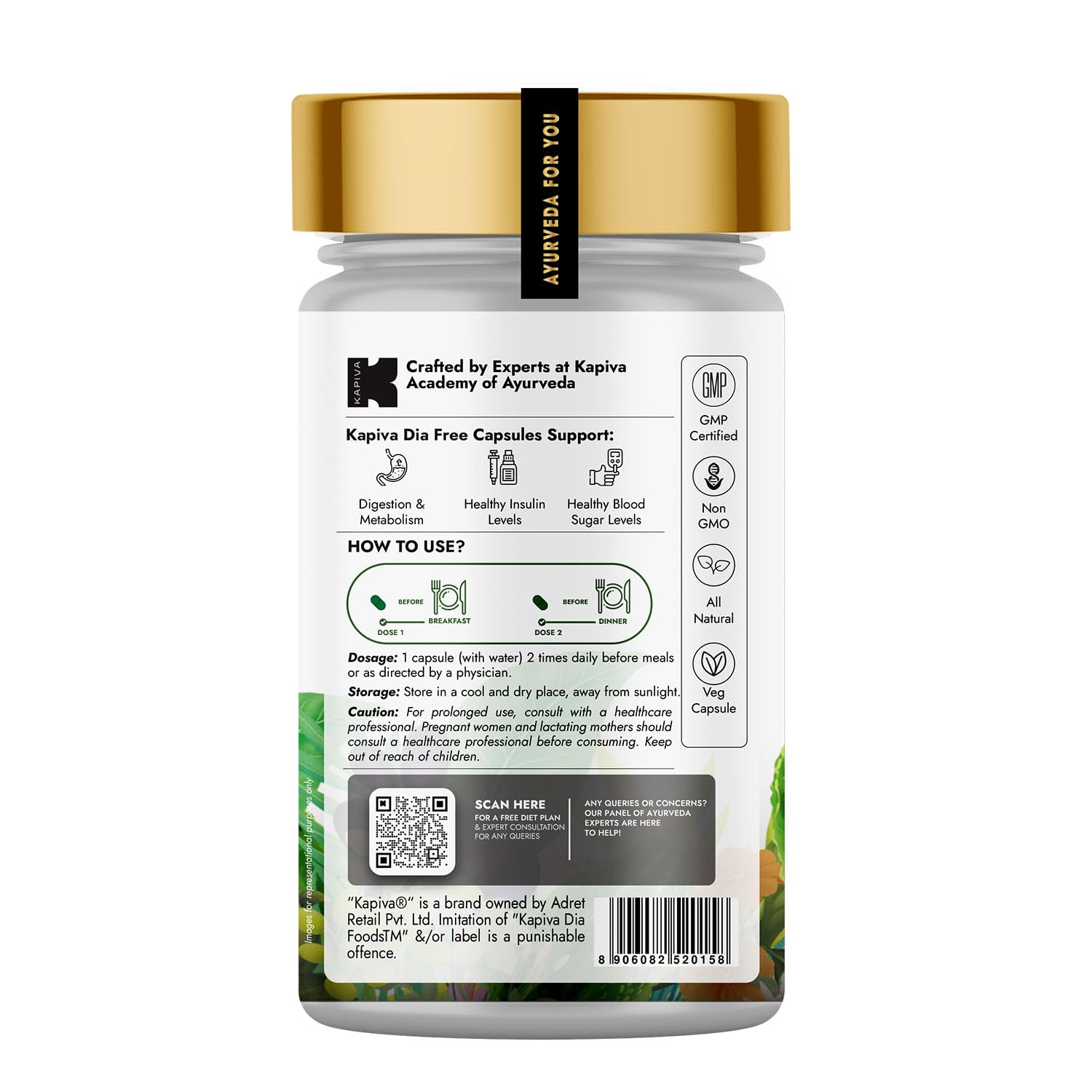 Kapiva Dia Free Capsules – view 8