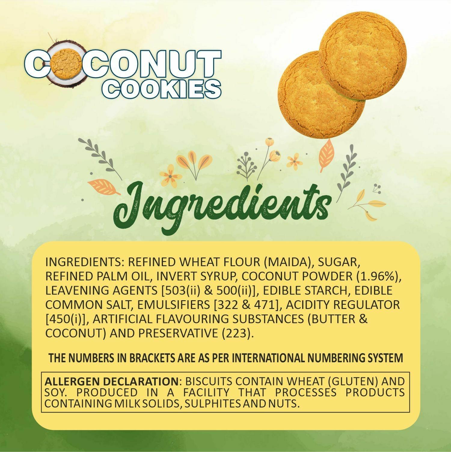 Bonn Americana Coconut Cookies 107Gms ( Pack Of 10) – view 3