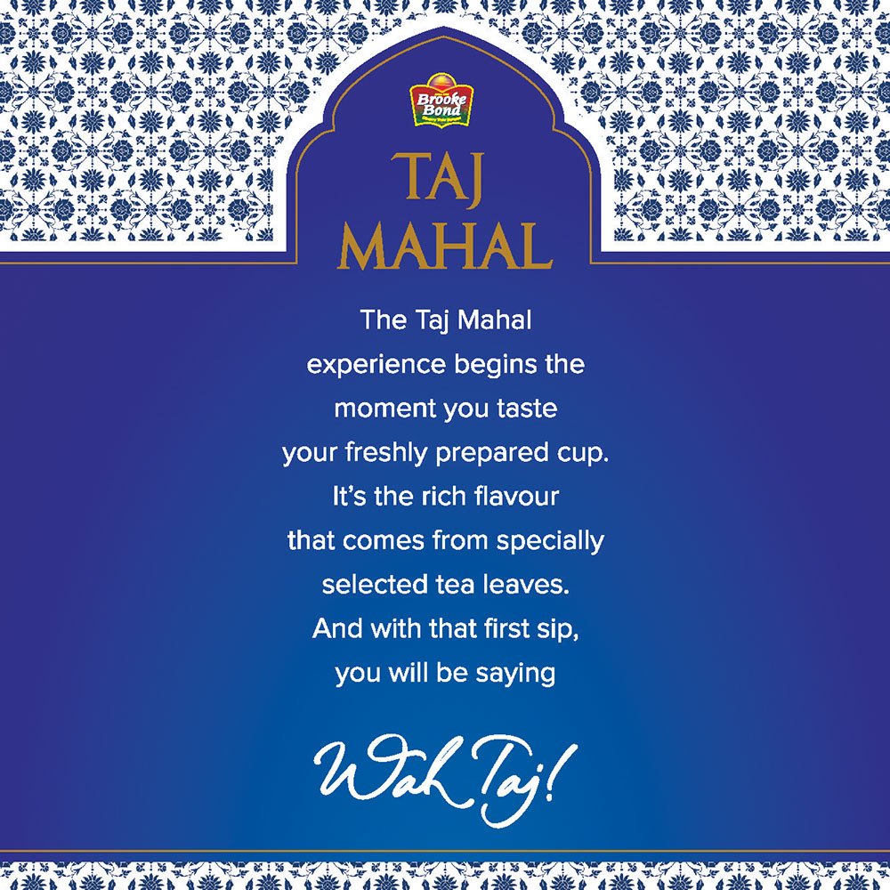 Brooke Bond Taj Mahal Tea, Unique,rich flavor, 100 Grams – view 6