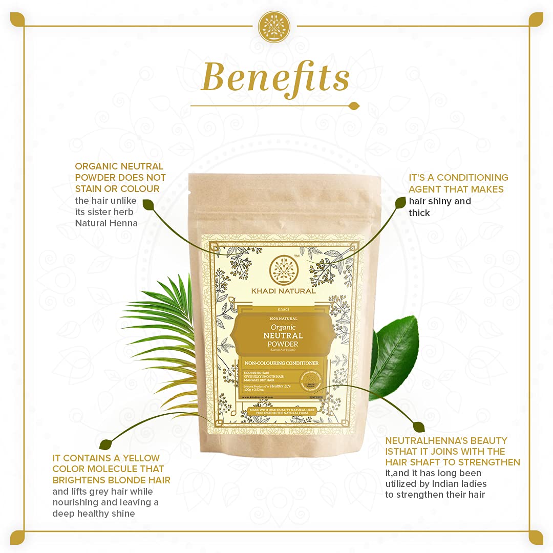 KHADI NATURAL Neutral Organic Powder – view 4