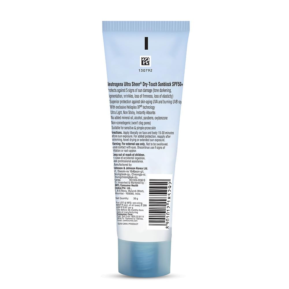 Neutrogena Ultra Sheer Sunscreen SPF 50+ – view 2