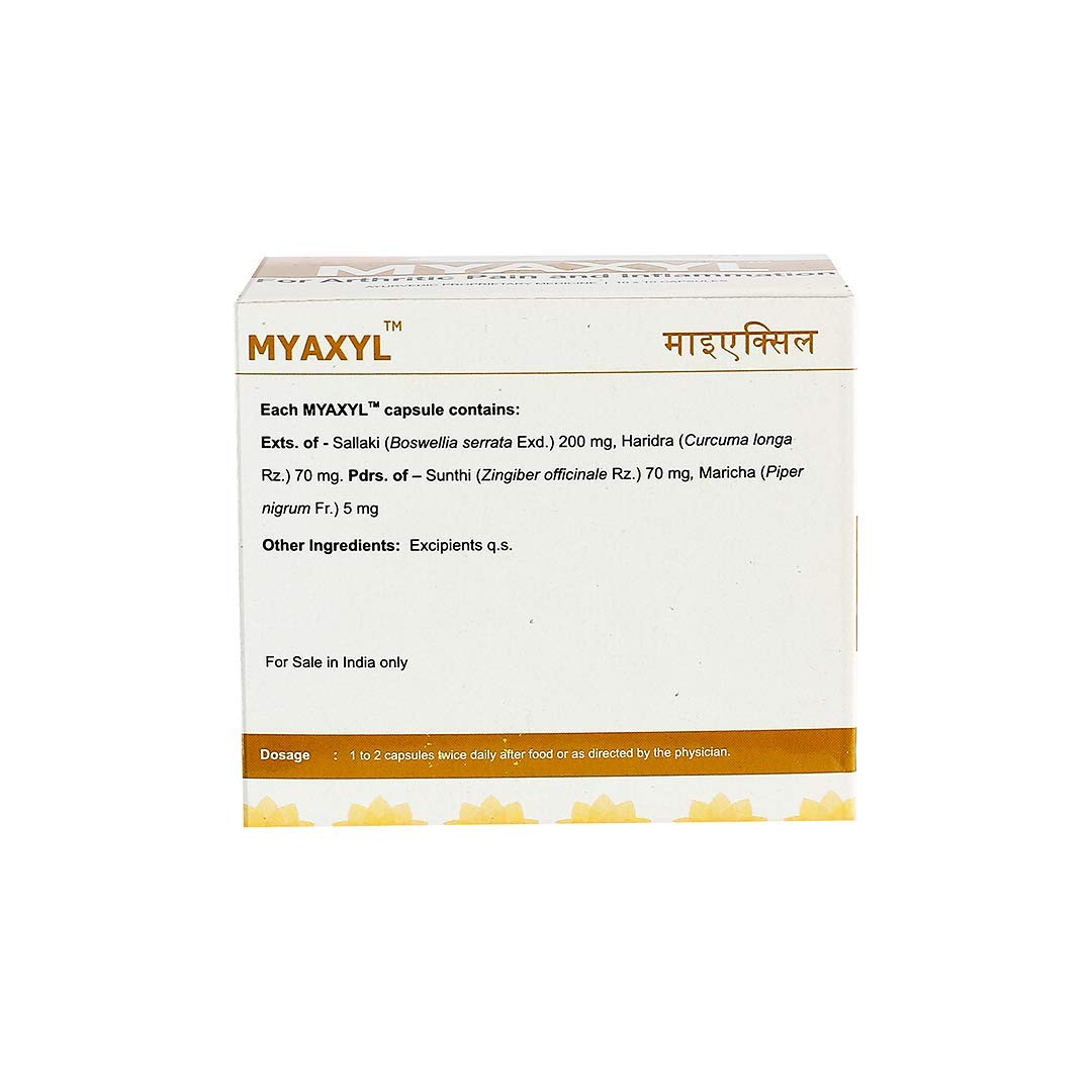 KERALA ayurveda Myaxyl -100 Capsules – view 2