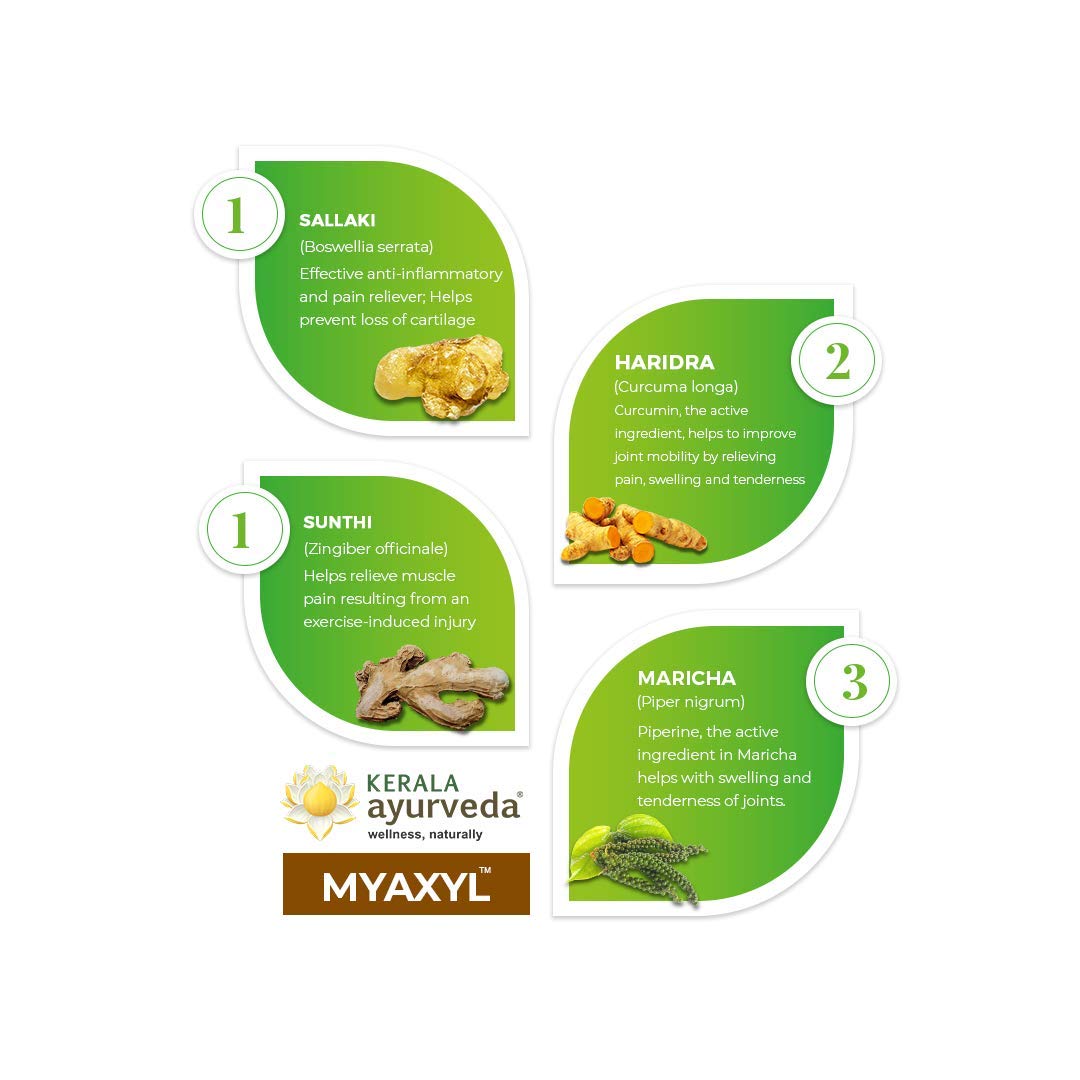 KERALA ayurveda Myaxyl -100 Capsules – view 4