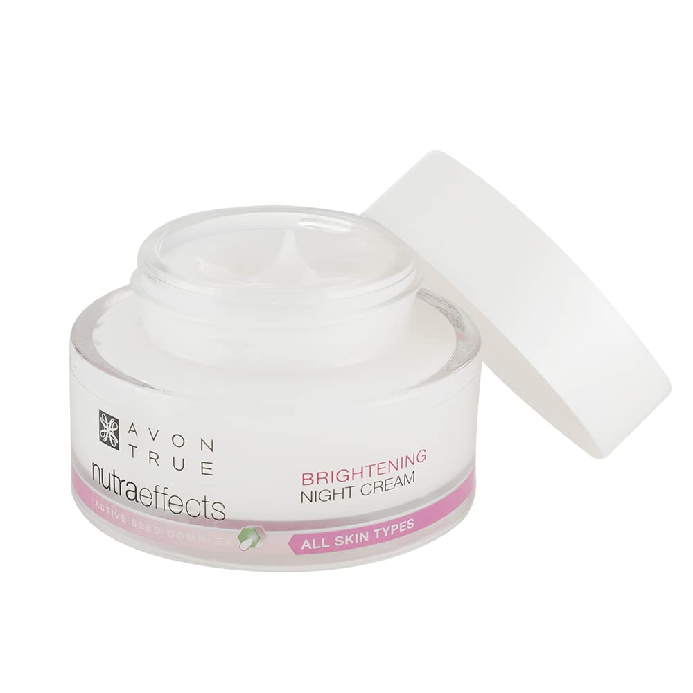 Avon Nutraeffects brightening night cream for all skin types