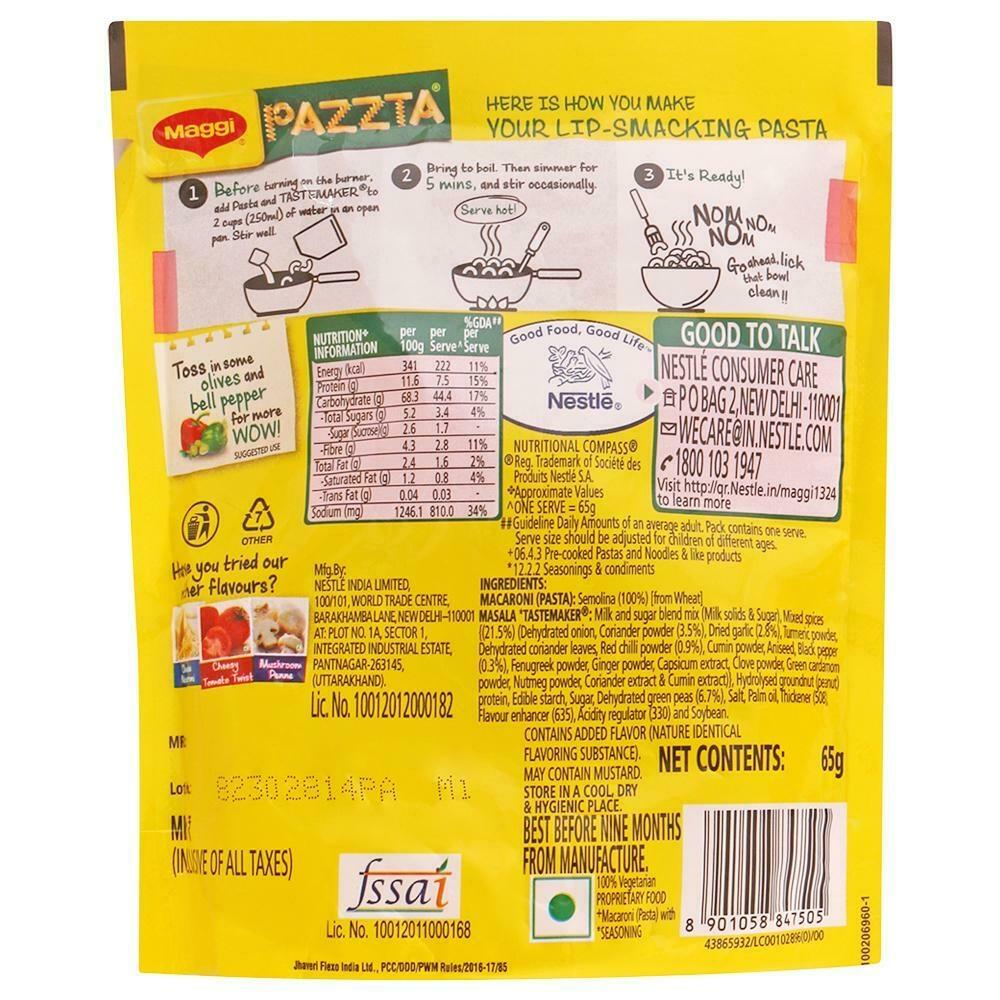 Maggi Masala Penne Instant Pazzta 65 G – view 2
