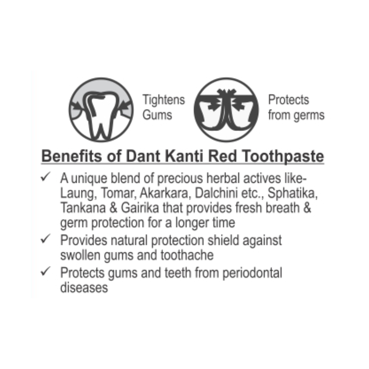 Patanjali Dant Kanti Red Toothpaste 100 g – view 4