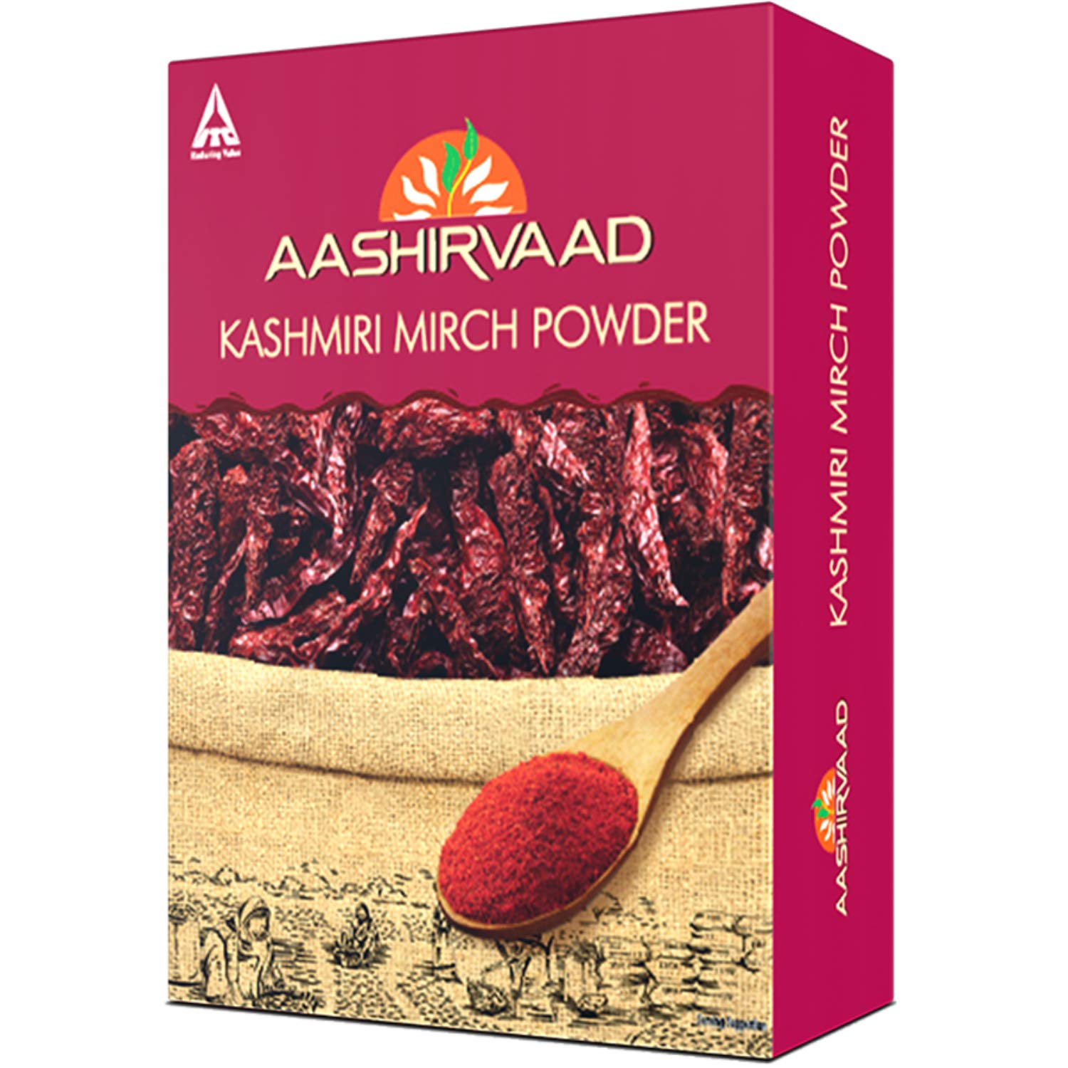 Aashirvaad Kashmiri Mirch - 100g & Aashirvaad Sambar Masala - 100g & Aashirvaad Shahi Garam Masala, 100 g – view 2