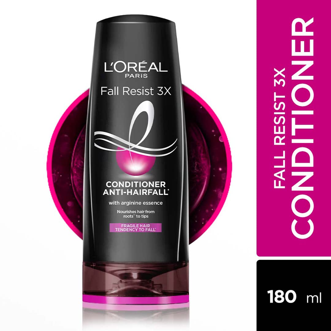 L'Oreal Paris Anti-Hair Fall Conditioner, Reinforcing & Nourishing for Hair Growth, For Thinning & Hair Loss, With Arginine Essence and Salicylic Acid, Fall Resist 3X, 192.5 ML – view 6
