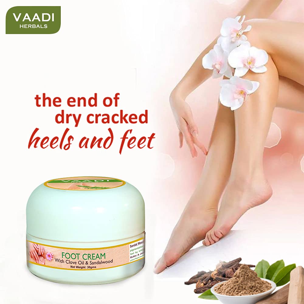 Vaadi Herbals Foot Cream, Clove And Sandal Oil, 150G – view 7