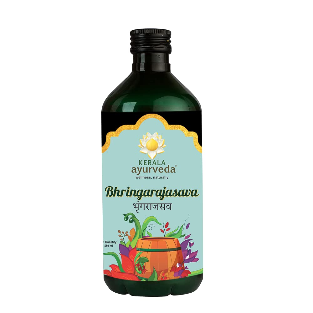Kerala Ayurveda Bhringarajasava / Bhringrajasava  - 450 Ml