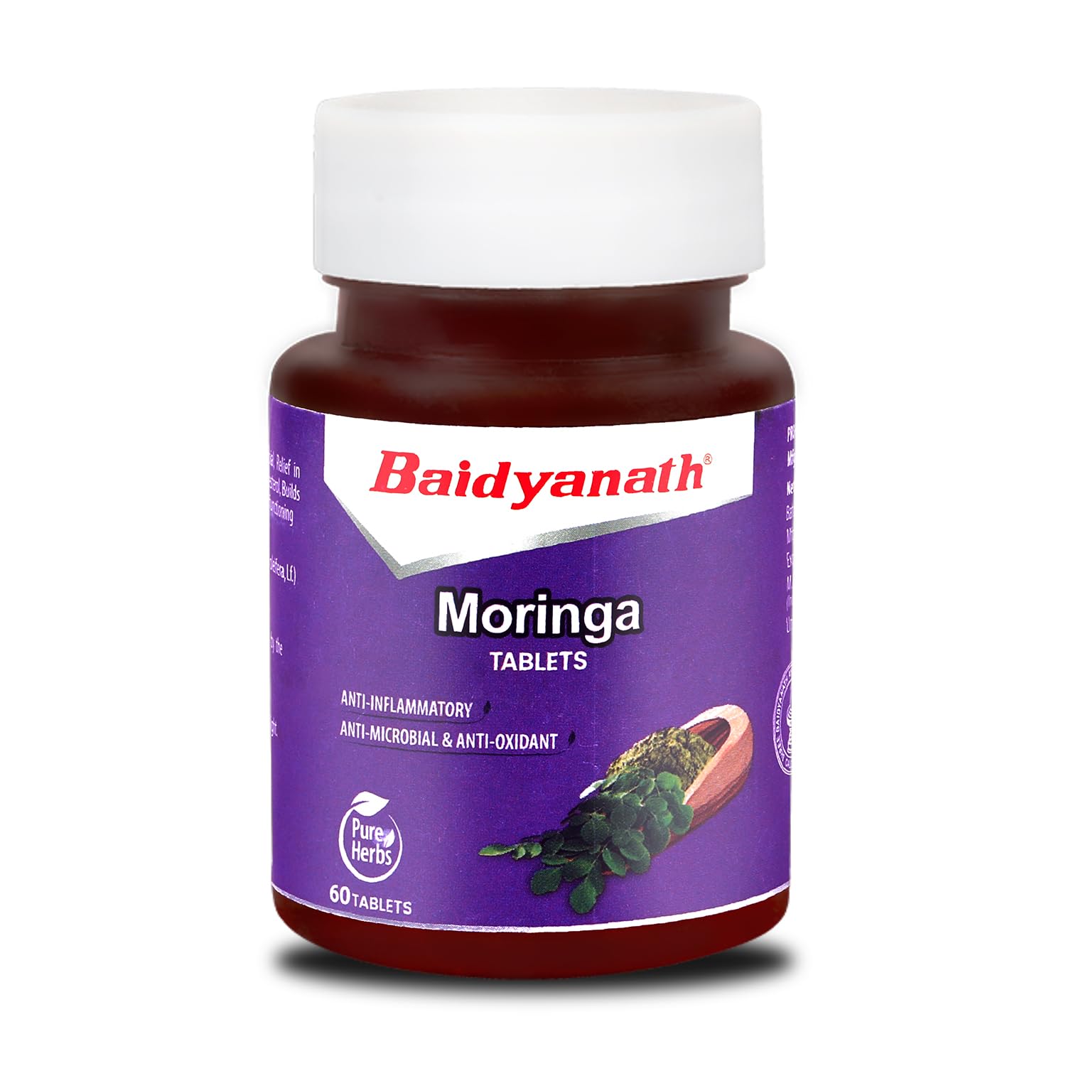 Baidyanath Moringa Tablets 60 Tablets (Pack of 1)