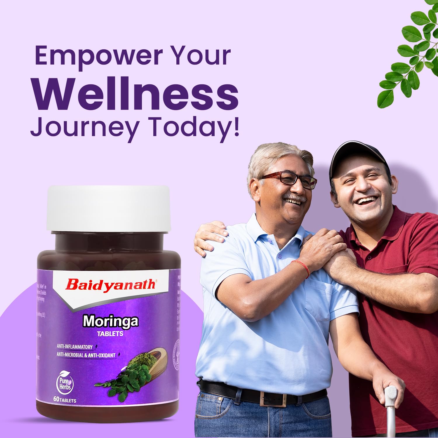 Baidyanath Moringa Tablets 60 Tablets (Pack of 1) – view 3