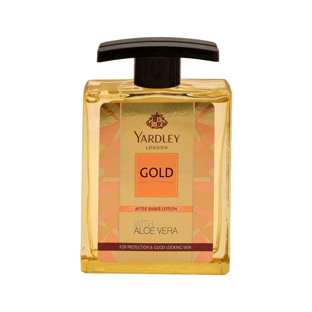 Yardley Gold After Shave Lotion with Aloe Vera, 100ml – view 3