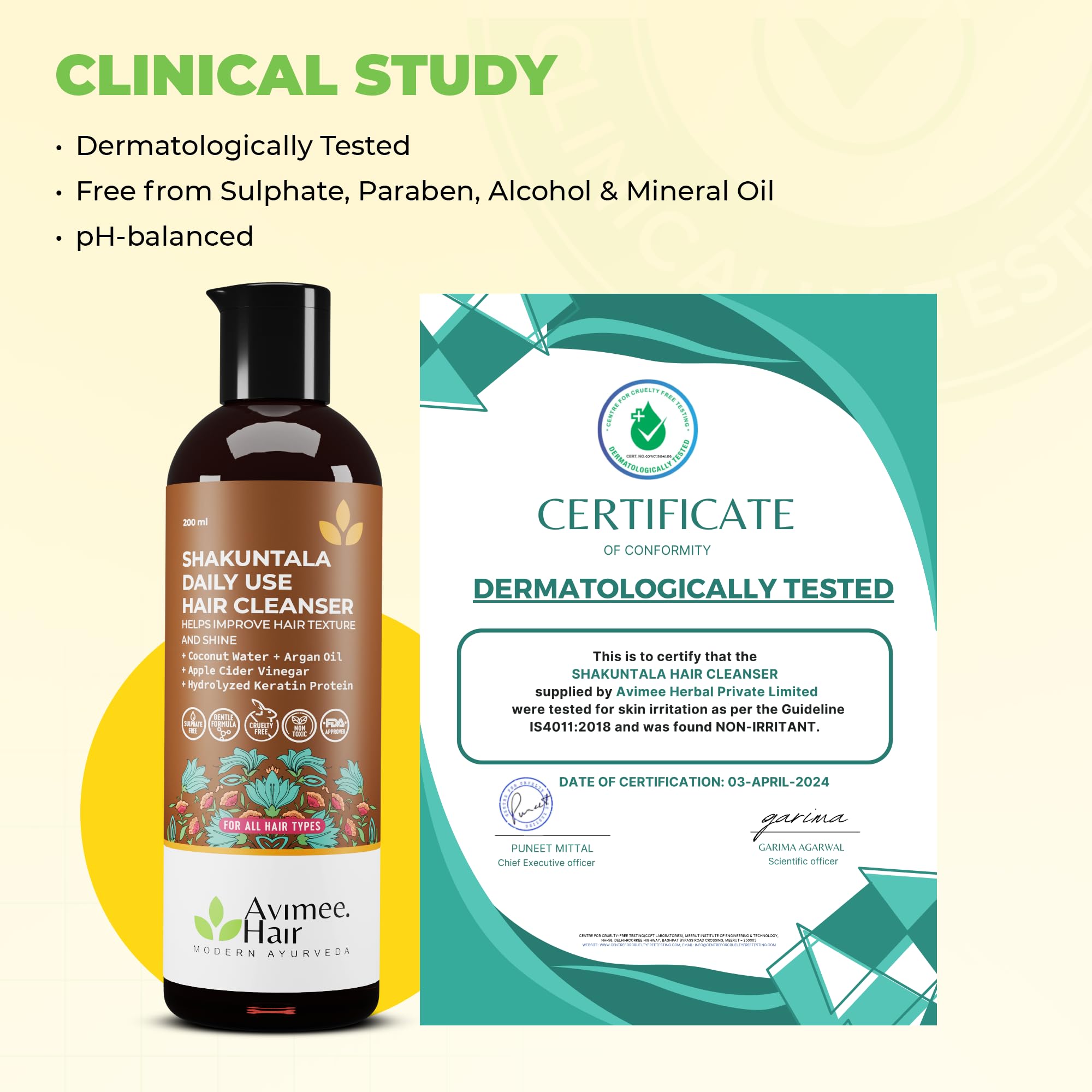 Avimee Herbal Shakuntala Daily Use Hair Cleanser – view 5