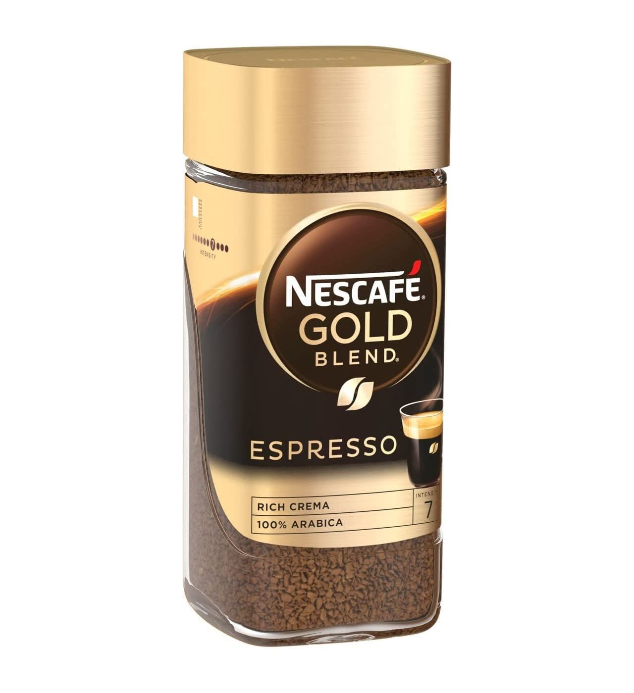 Nescafe Gold Blend Espresso Rich Crema 100% Arabica Coffee 95g – view 2