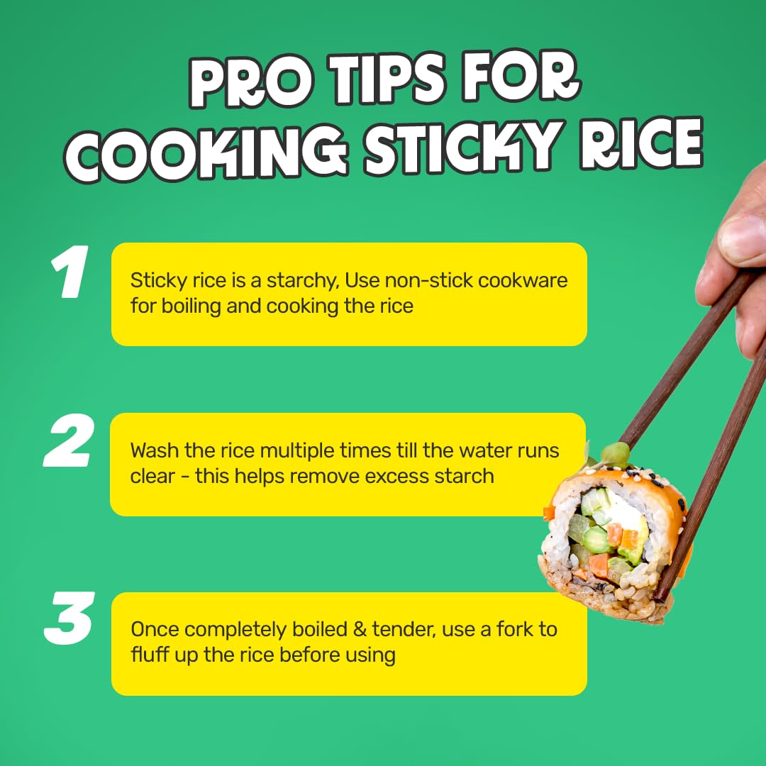 MasterChow Organic Sticky Rice (300g) – view 3