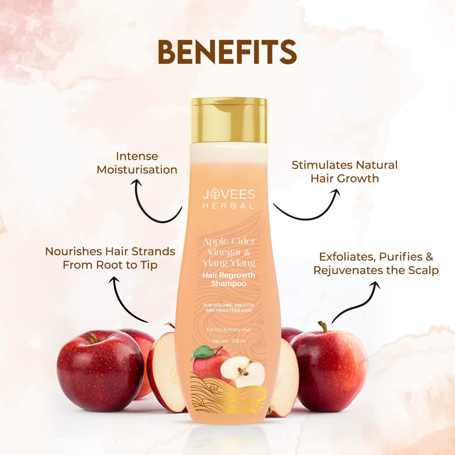 Apple Cider Vinegar & Ylang Ylang Hair Regrowth Shampoo – view 4