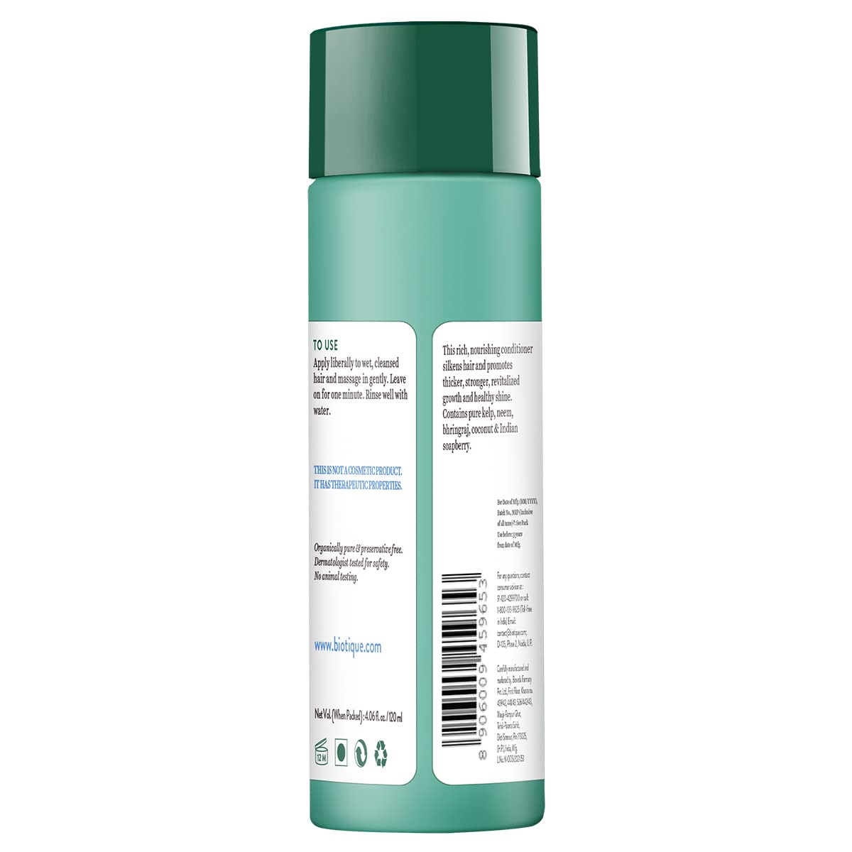 Biotique Ocean Kelp Anti Hairfall Shampoo – view 2