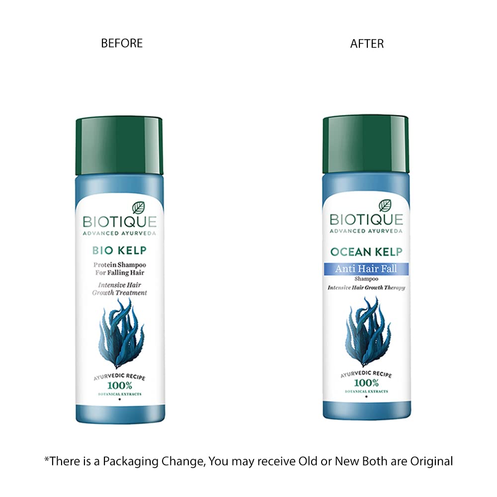 Biotique Ocean Kelp Anti Hairfall Shampoo – view 3