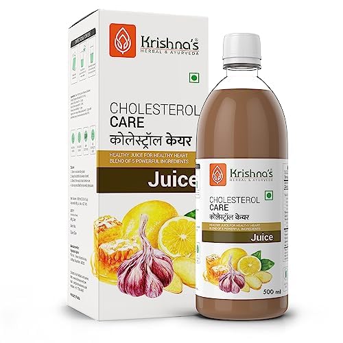 500 ml cholesterol care herbal juice bottle with ginger garlic blend