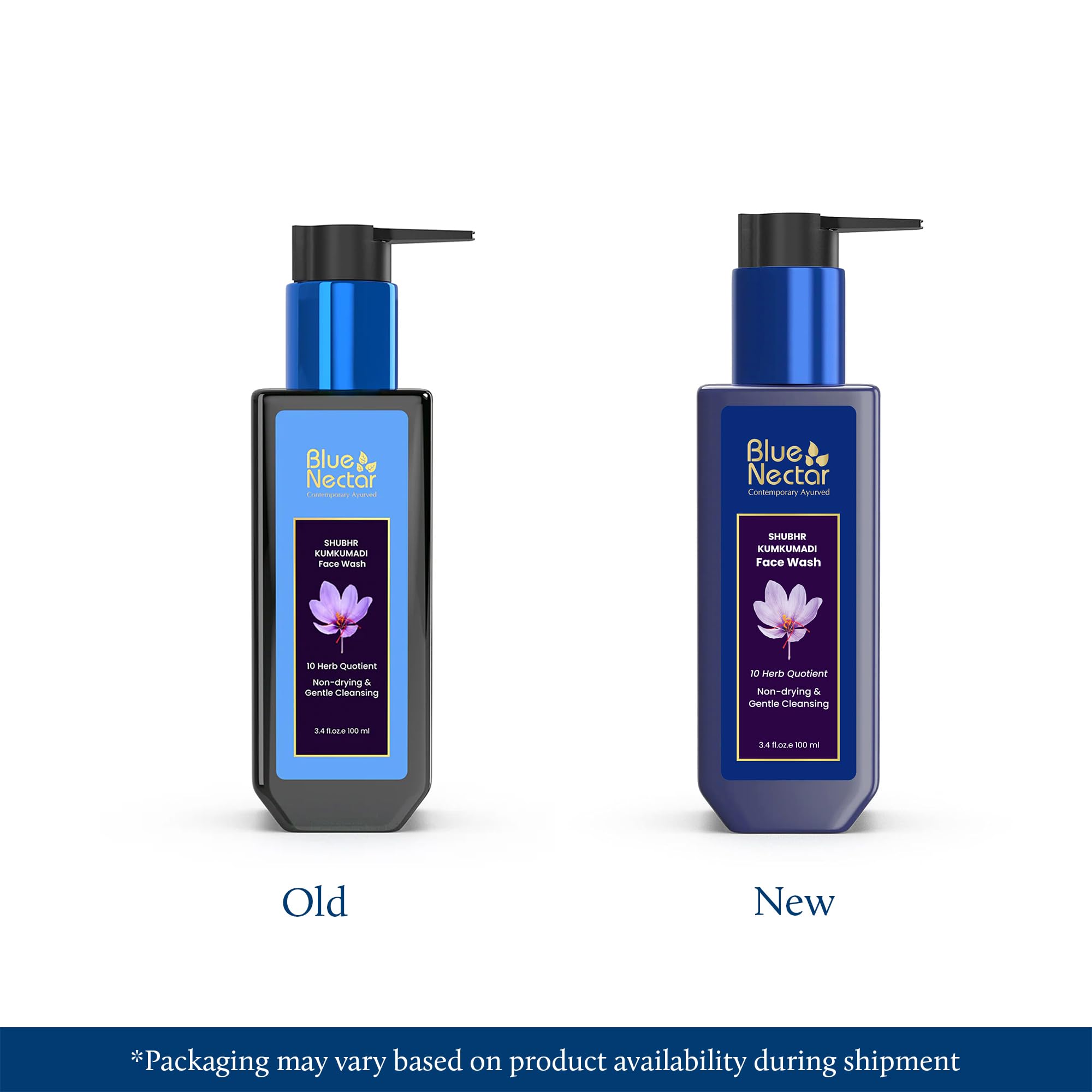 Blue Nectar Kumkumadi Brightening Face Wash with Saffron for Women & Men – view 2