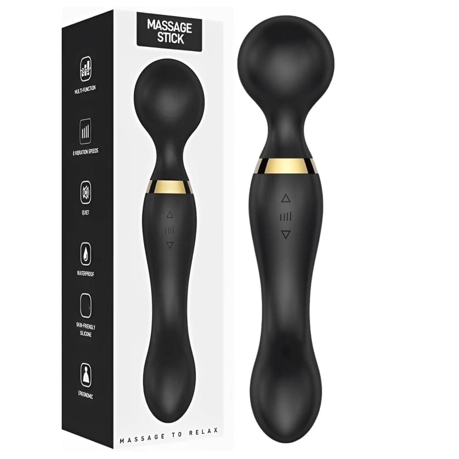 Double Vibration Body Massager – view 3
