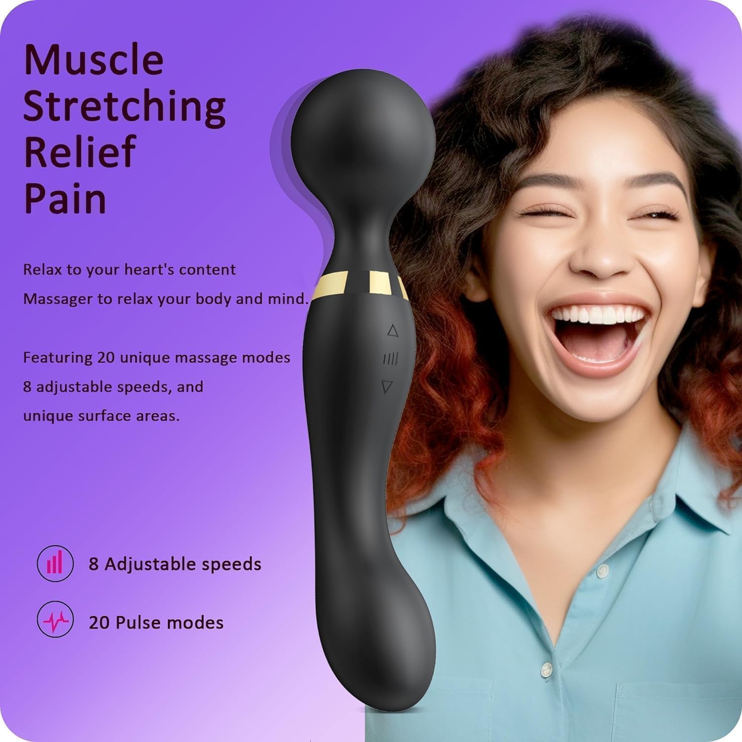 Double Vibration Body Massager – view 8