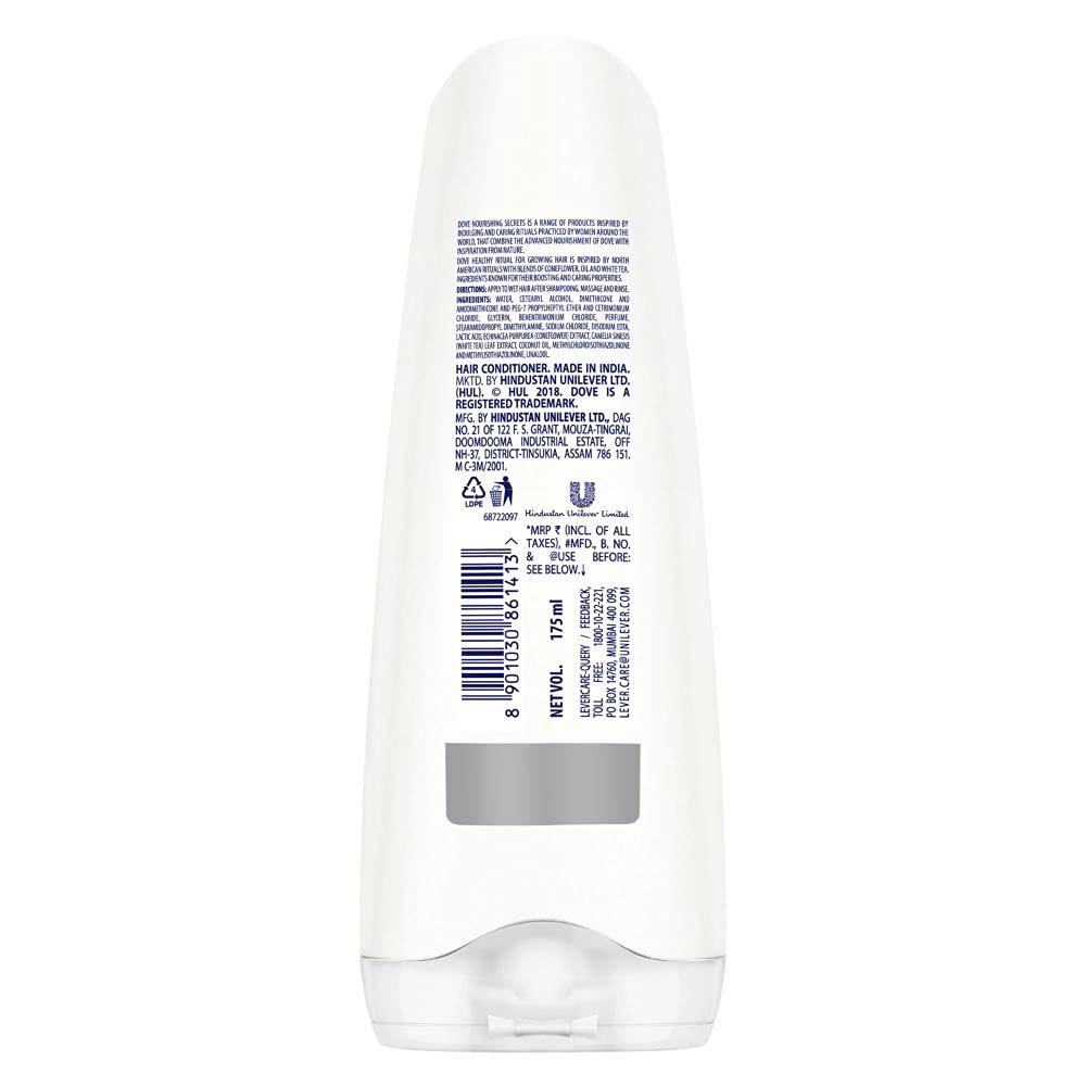 Dove Healthy Ritual For Growing Hair Conditioner, 175 ml – view 2