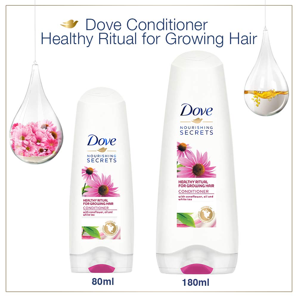 Dove Healthy Ritual For Growing Hair Conditioner, 175 ml – view 7