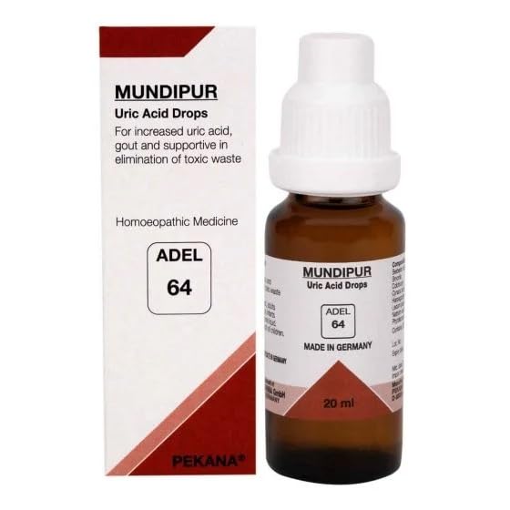 Generic ADEL 64 Mundipur Uric Acid Drop bottle