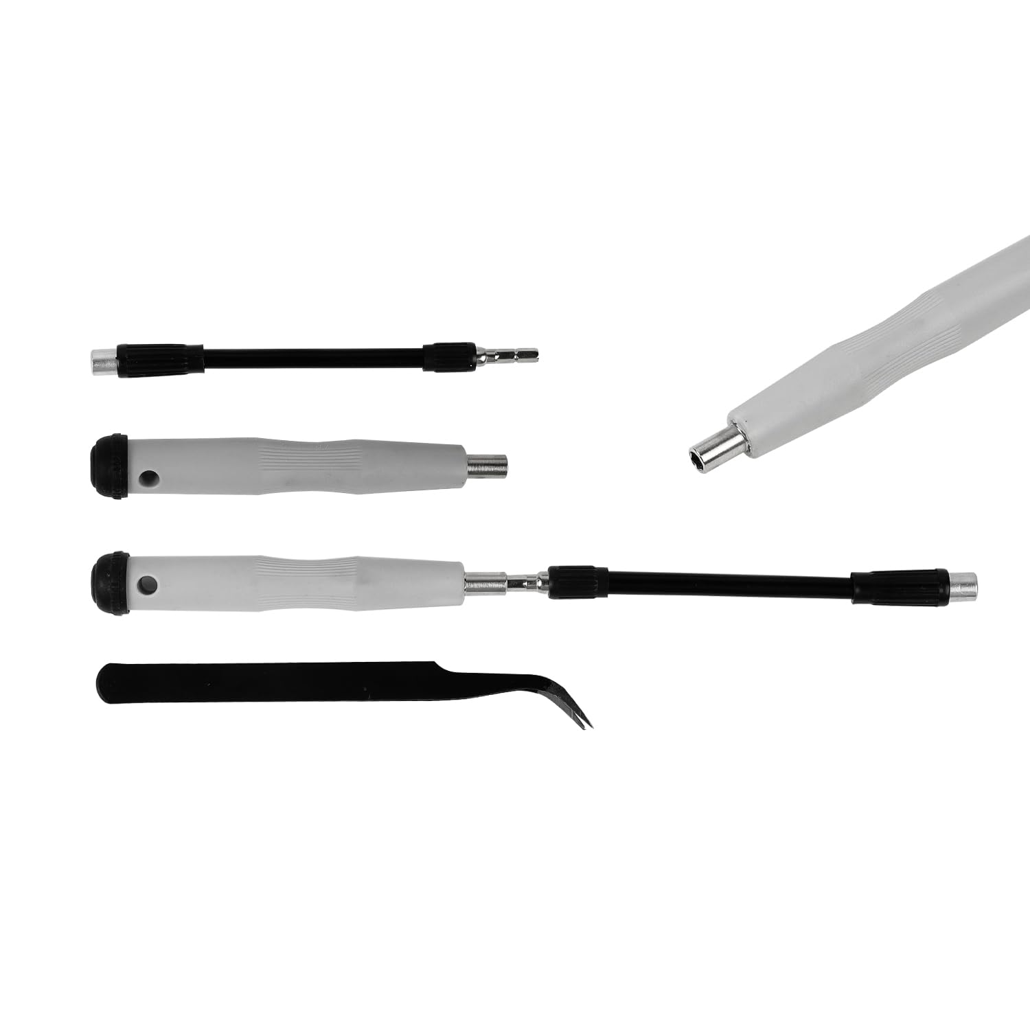 Spartan Screwdriver Set Precision Screwdriver Set Chrome Vanadium Steel Magnetic Repair Tools Kit 58 in 1 Multifunctional Combination Kit Grey White (Pack of 1) – view 4