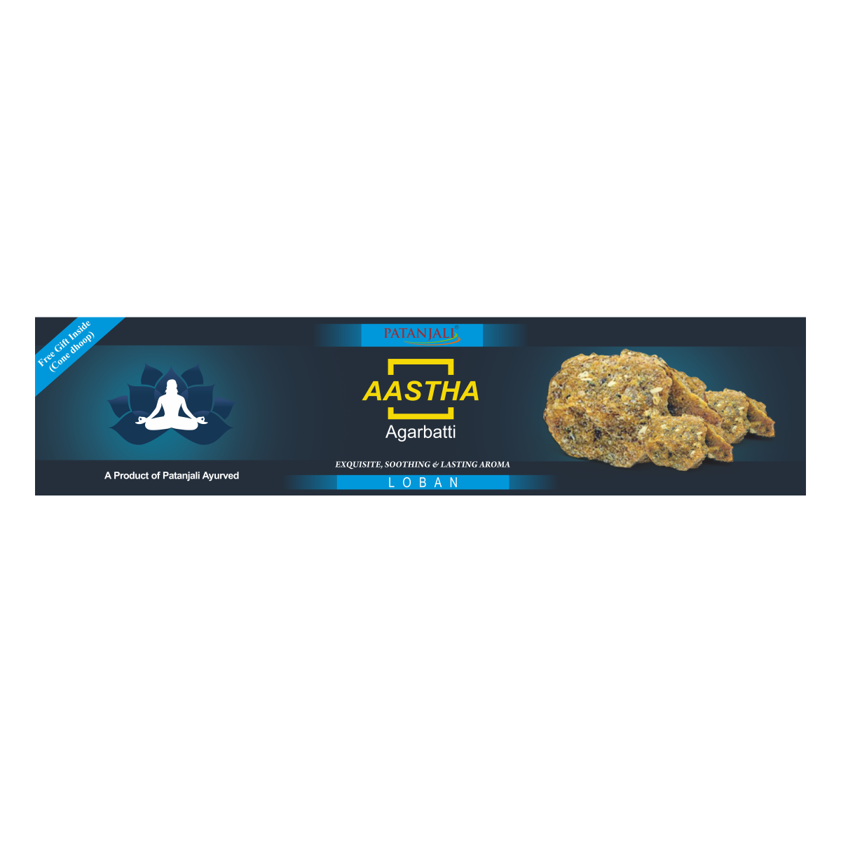 Aastha Agarbatti Loban 125 g – view 5