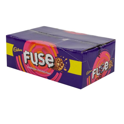 Cadbury Fuse chocolate bars with peanut caramel filling multipack