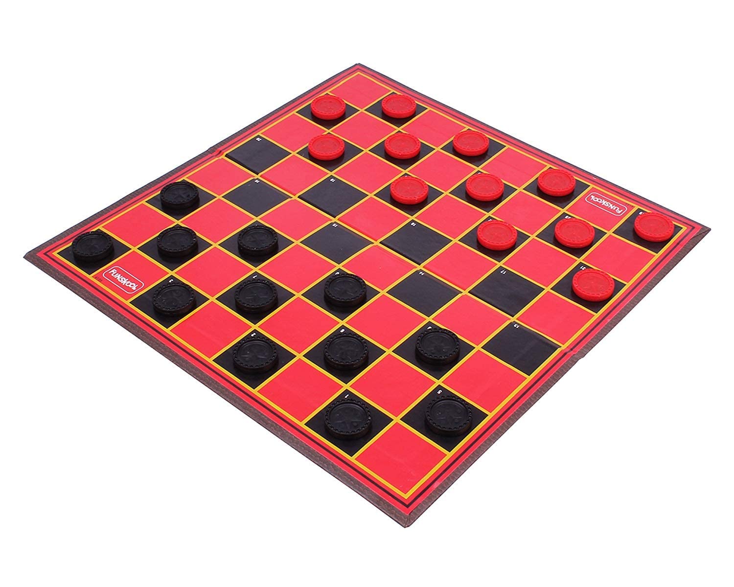 Funskool Games - Checkers Plus 5, 5 in 1 checkers board games, Kids & family, 2 players, 7 & above – view 2