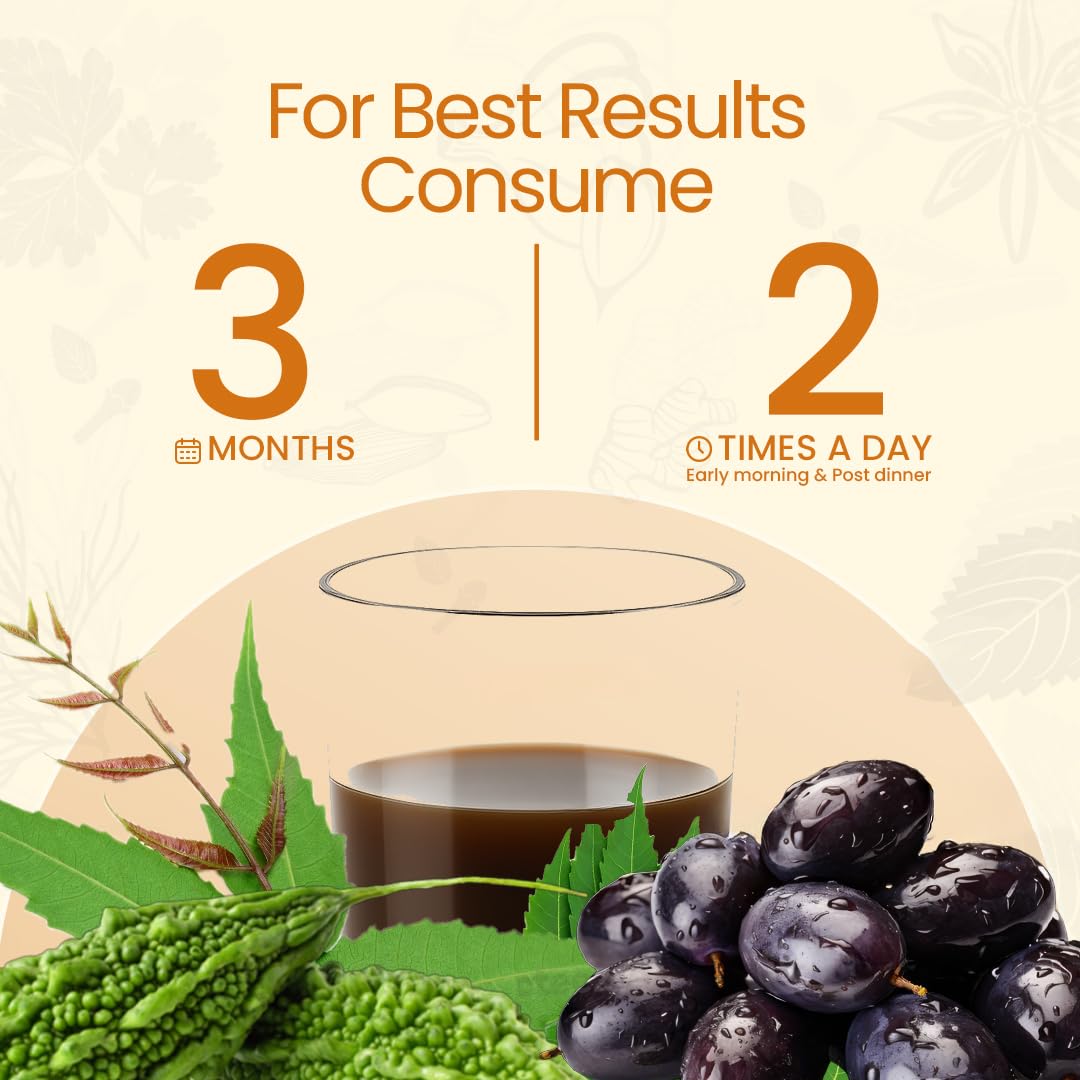 KRISHNA'S HERBAL & AYURVEDA Ayurvedic Detox Juice 1000 ml – view 7