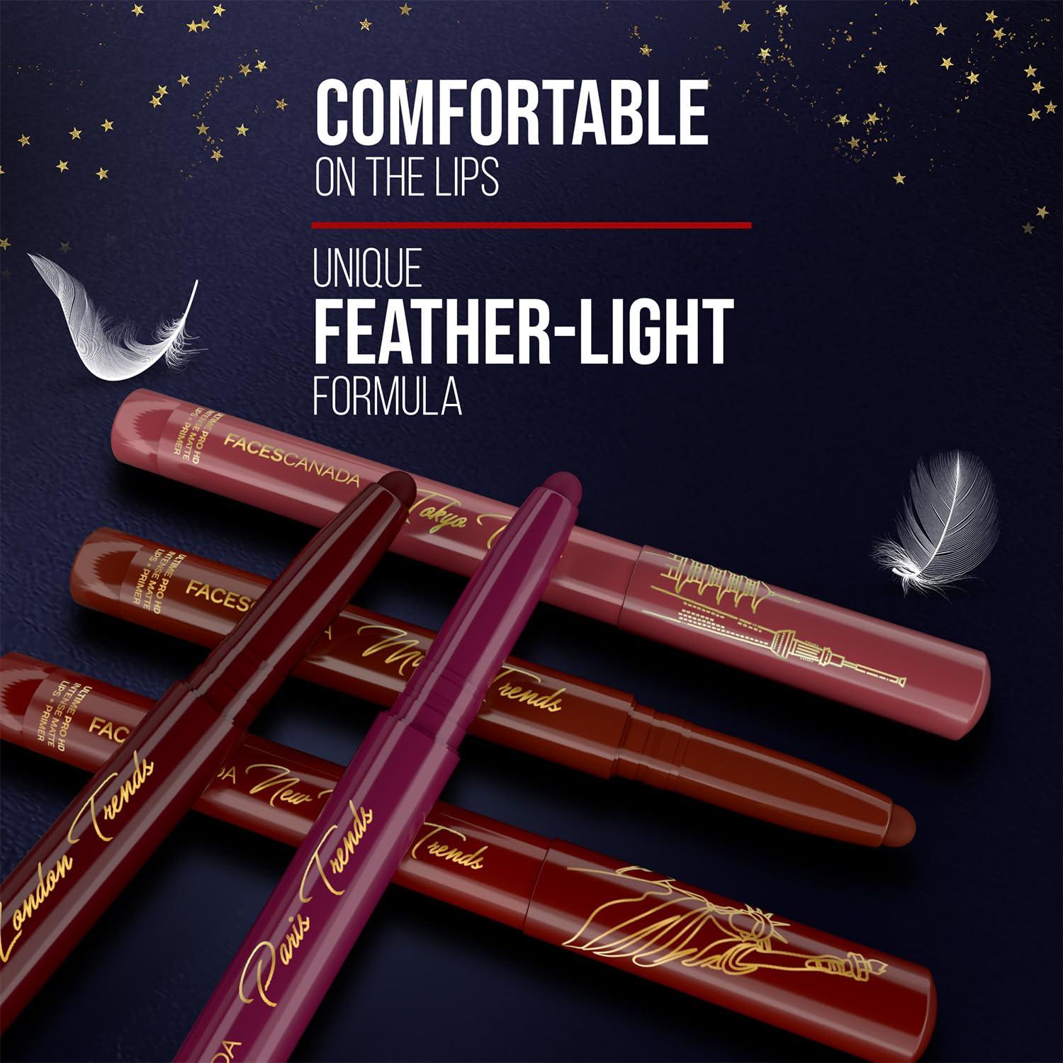 FACES CANADA Ultime Pro HD Intense Matte Lips + Primer - Vibe Check N06, 1.4g, Limited Edition – view 7