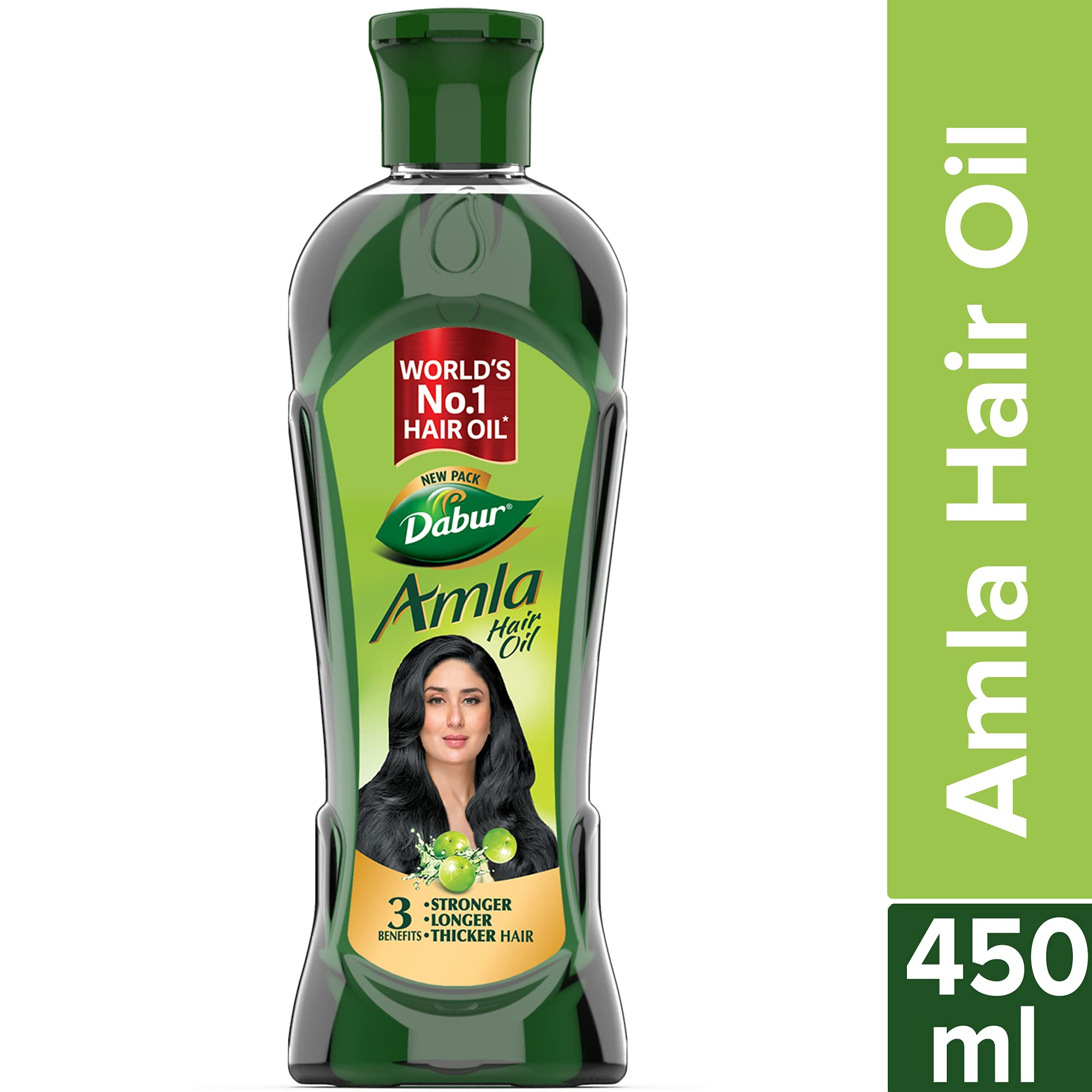 Dabur Amla Hair oil for Stronger, Longer and Thicker Hair -450ml – view 2