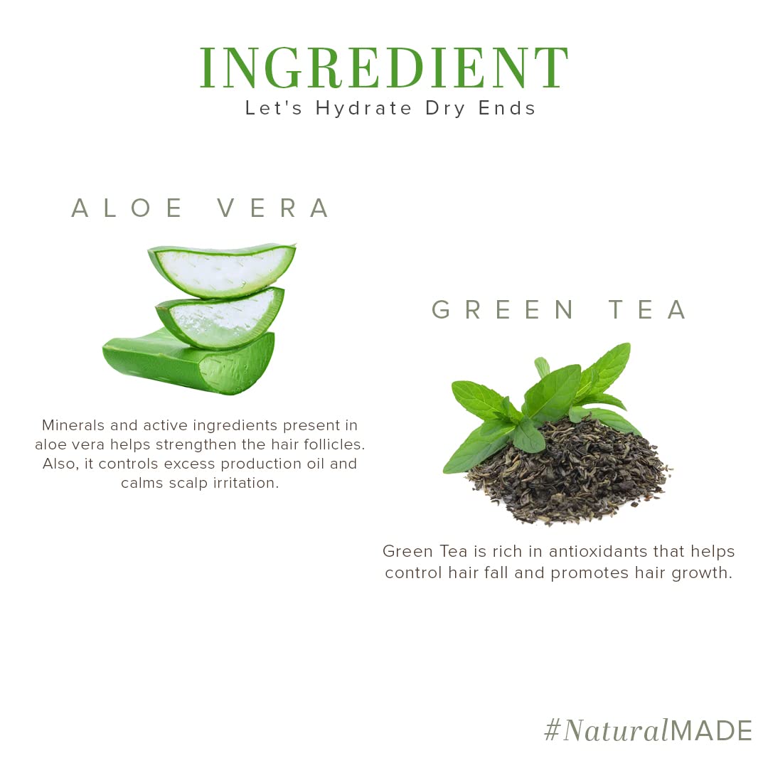 Khadi Natural Green Tea & Aloe Vera Hair Conditioner – view 4