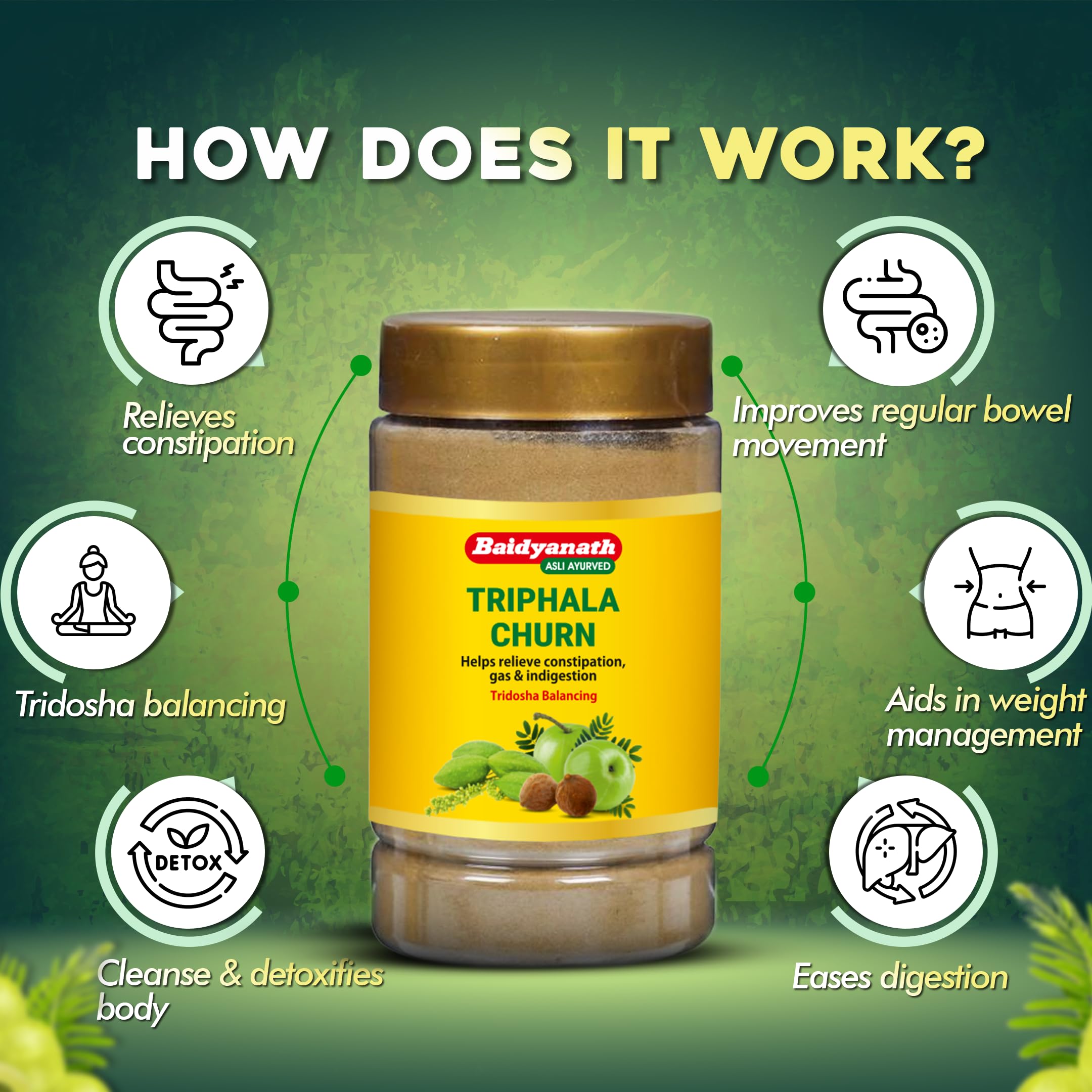 Baidyanath Triphala Churna – view 4