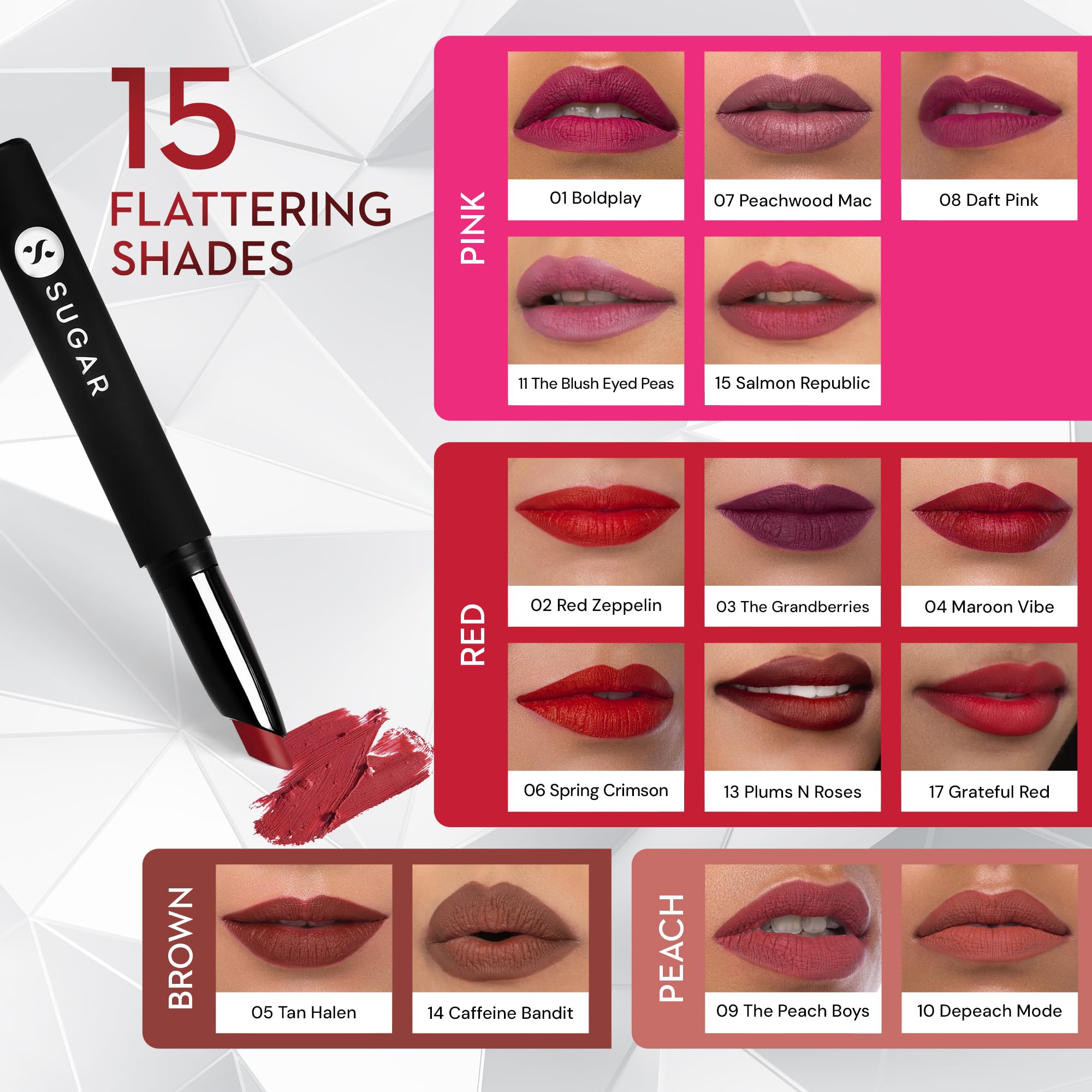 SUGAR Cosmetics Matte Attack Lipstick for Women – view 4
