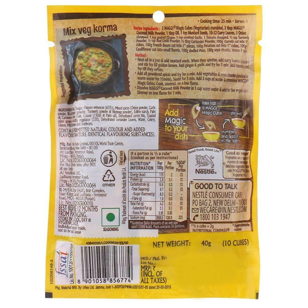 Maggi Vegetarian Magic Cubes 40 G – view 2