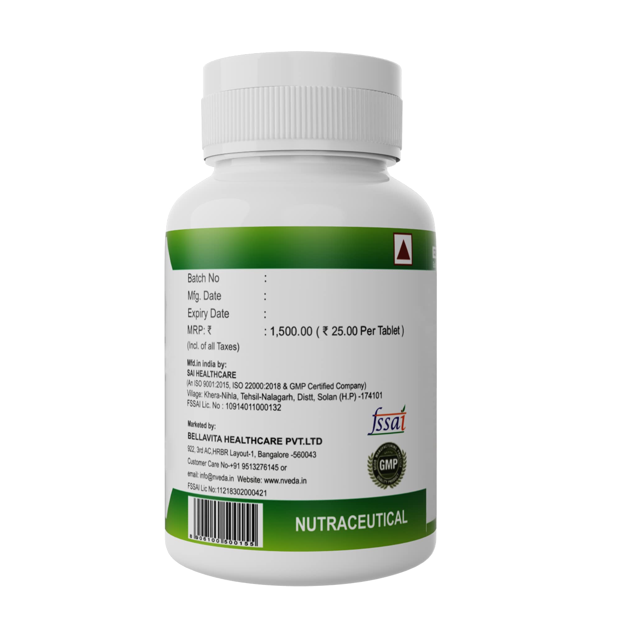 Nveda Joint Support Tablets for Men & Women – view 2