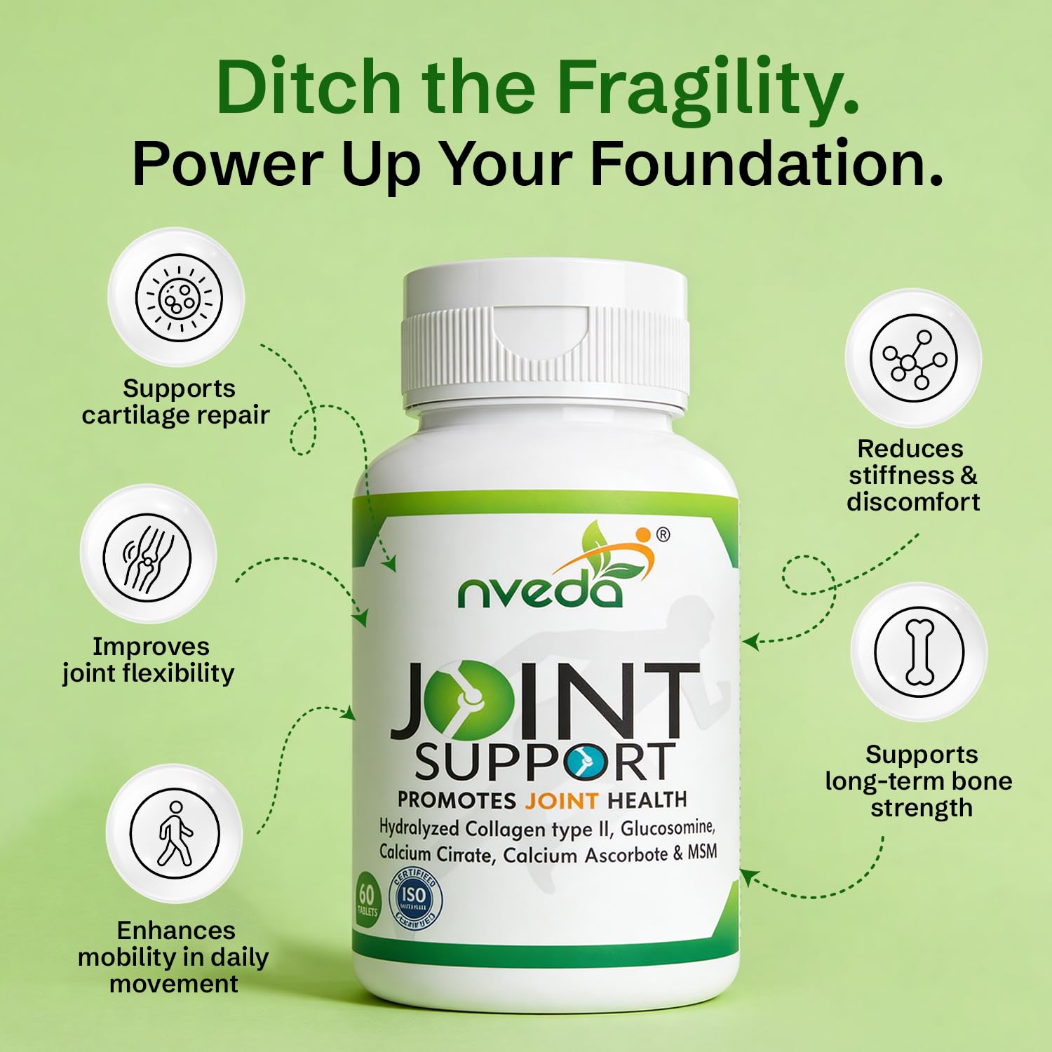 Nveda Joint Support Tablets for Men & Women – view 8