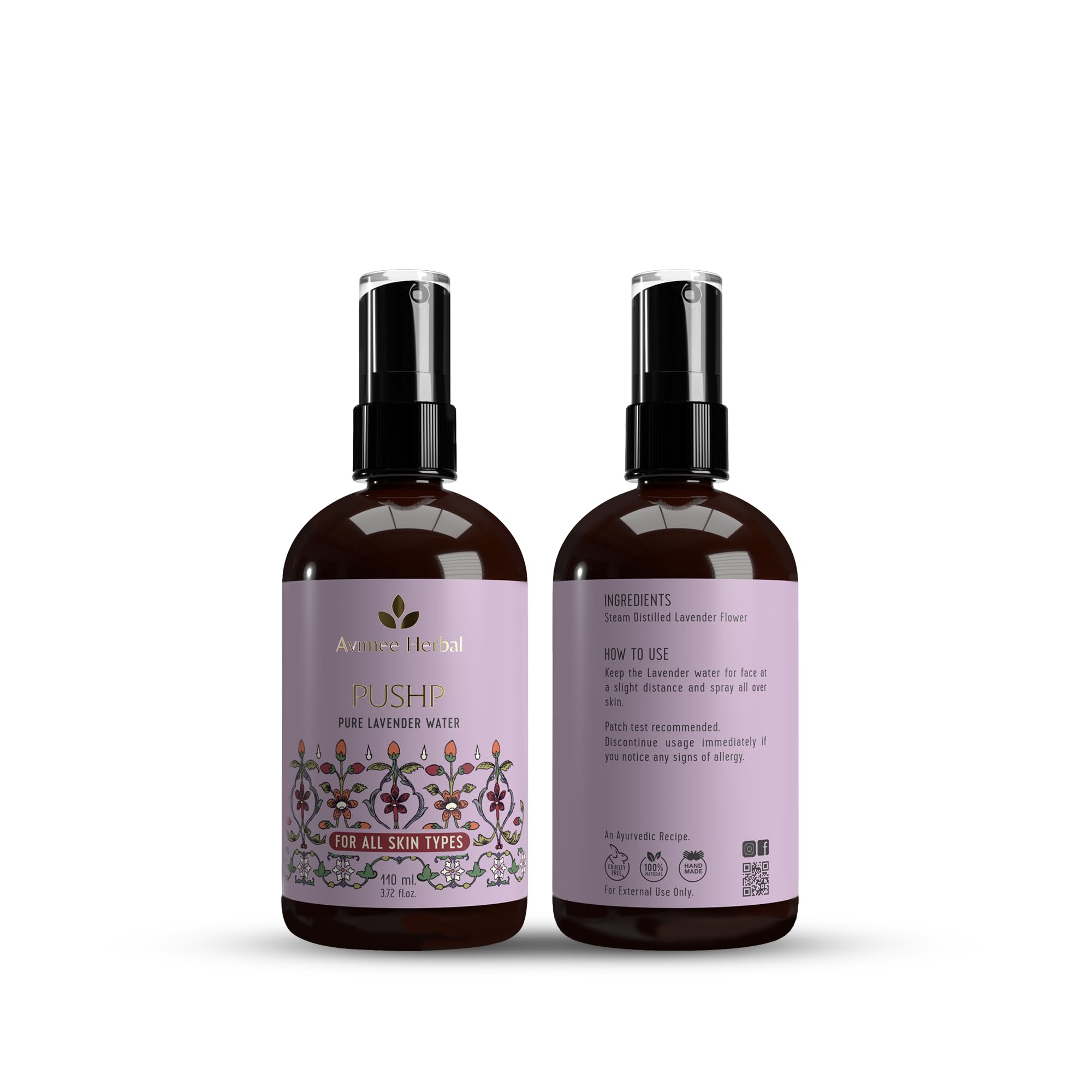AVIMEE HERBAL Pushp Pure Lavender Water – view 6