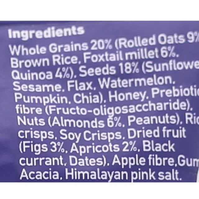 Yoga Bar Breakfast Protein Bar - Apricot Fig, Healthy Snack, Rich In Protein & Fibre, 50 g – view 3