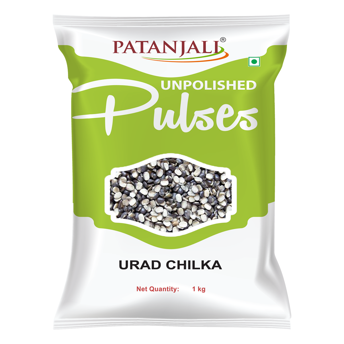 Patanjali Unpolished Urad Chilka 1 kg – view 1