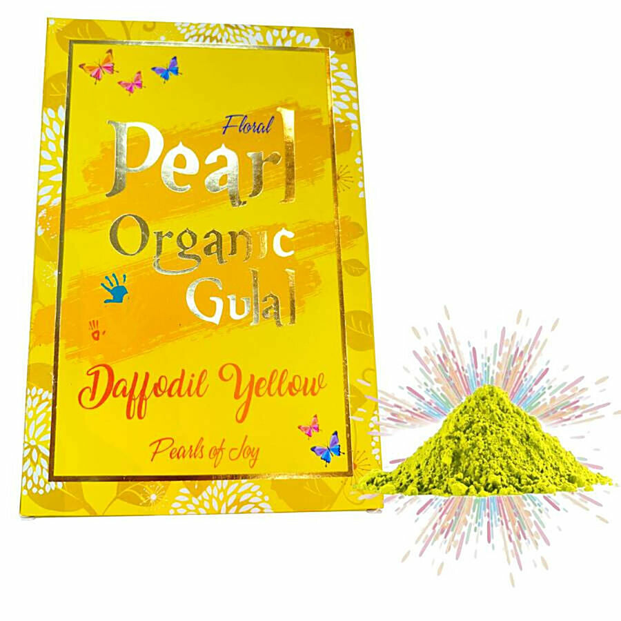 CS Holi Pearl Organic Gulal - Purple, Pink & Yellow 300 g – view 2