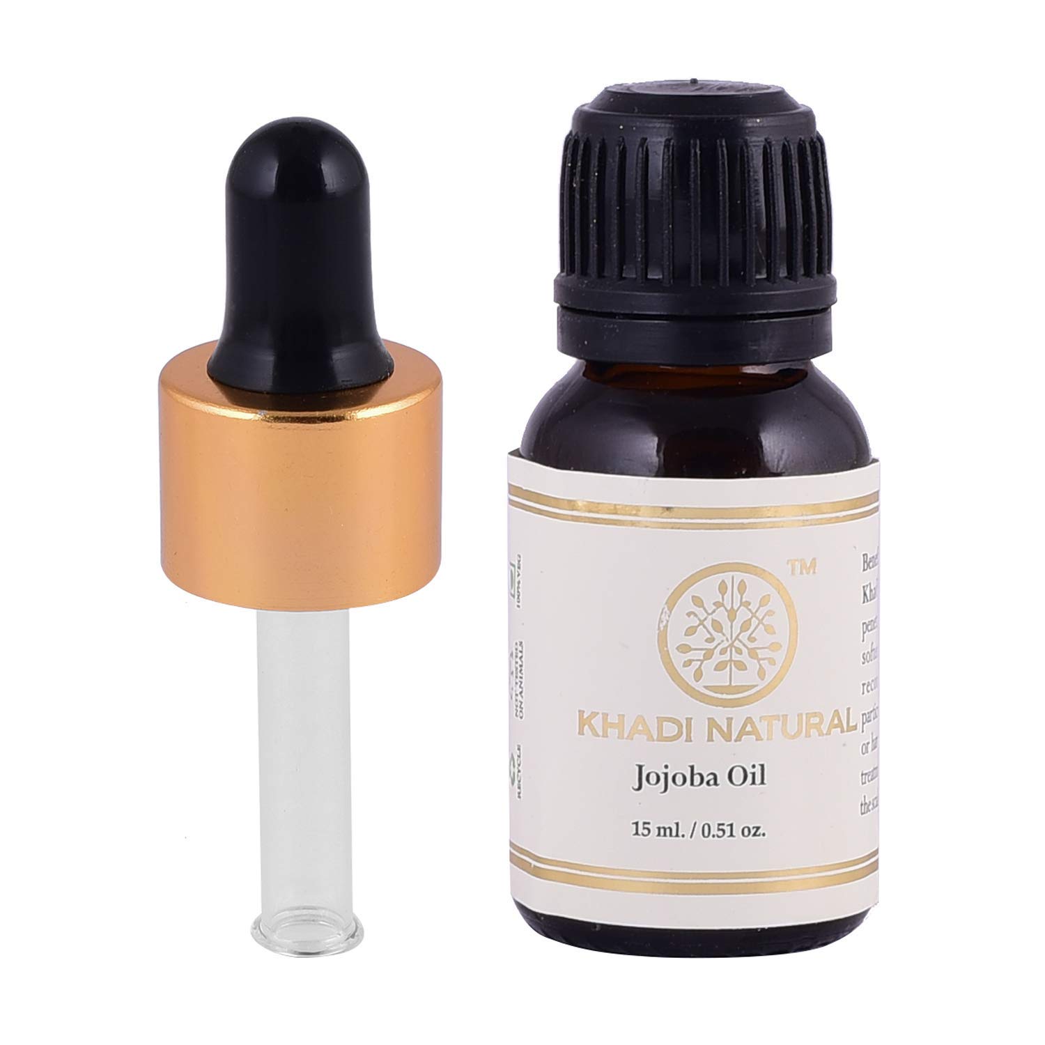 KHADI NATURAL Jojoba Essential Oil, 10ml – view 5